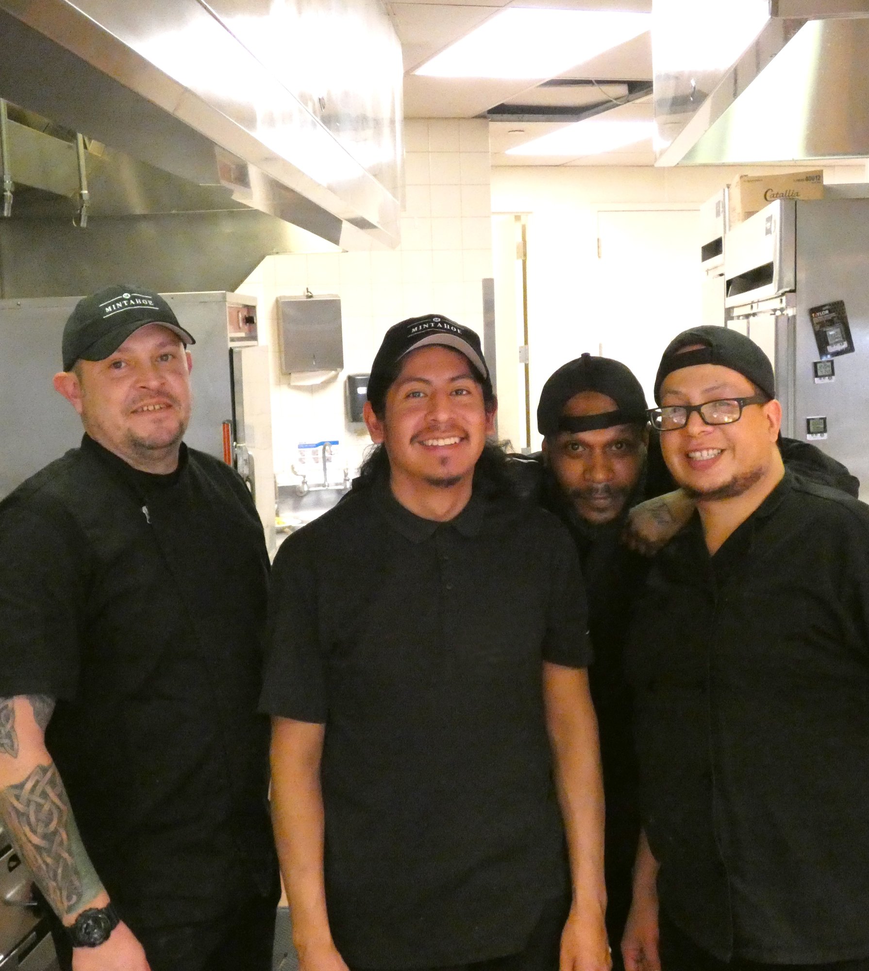 Team from a local restaurant partner Team from a local restaurant partner